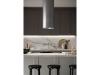 Hota insula FALMEC POLAR EVO INOX ,35 cm,  Motor 800 mc/h, Iluminare LED Dynamic si Dimabil,  Clasa A, Fabricatie Italia, Inox AISI 304, Garantie 5 ani