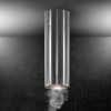 Hota insula Turbionaire Dot 35 Island, Motor brushless 800 mc/h, Finisaj inox, Clasa A++, Control electronic, Iluminare LED 4000K, 3 viteze + Boost, Filtru Aluminiu in 5 straturi, Design minimalist