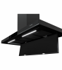 Hota insula Turbionaire Elva 120 TEV120IB, Motor Brushless 800 mc/h, 120 cm, Clasa A++, Functionare automata, Senzor monitorizare temperatura, Functie curatare aer, LED-uri ajustabile, 3 viteze, Boost si Super Boost, Aspiratie perimetrala, neagra