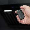 Hota Kompatic by Turbionaire, Kori 90 KPKR90WB, Perete, Motor 800mc/h, Clasa A++, Control prin Gesturi, Touch, Telecomanda, Auto Heat Detection Mode, Reminder curatare filtre, Colector grasimi, Boost/Super Boost, Filtre Baffle Avansate, Negru, 90 cm
