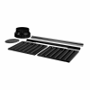 Hota Kompatic by Turbionaire, Riva 60 KRV60BI, Incorporabila sub corpul suspendat, Motor Brushless 800mc/h, Clasa A+++, Filtre Baffle Avansate, Touch Control, Refulare verticala/orizontala, 3 viteze, Boost si Super Boost, Neagra