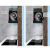 Hota incorporabila Kompatic by Turbionaire, Yara 60 KPYR60BIS, Motor 800mc/h, Clasa A+, Control prin Gesturi si Touch, Sistem anti-condens No Drip, Telecomanda, Functie curatare aer, Iluminare LED ajustabila, 60 cm, Inox