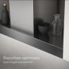 Hota incorporabila Kompatic by Turbionaire, Yara 60 KPYR60BIS, Motor 800mc/h, Clasa A+, Control prin Gesturi si Touch, Sistem anti-condens No Drip, Telecomanda, Functie curatare aer, Iluminare LED ajustabila, 60 cm, Inox