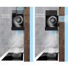 Hota incorporabila Kompatic by Turbionaire, Yara 90 KPYR90BIS, Motor 800mc/h, Clasa A++, Control prin Gesturi si Touch, Sistem anti-condens No Drip, Telecomanda, Functie curatare aer, Iluminare LED ajustabila, 90 cm, Negru mat