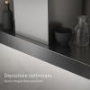 Hota incorporabila Kompatic by Turbionaire, Yara 90 KPYR90BIS, Motor 800mc/h, Clasa A++, Control prin Gesturi si Touch, Sistem anti-condens No Drip, Telecomanda, Functie curatare aer, Iluminare LED ajustabila, 90 cm, Negru mat