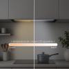Hota incorporabila Kompatic by Turbionaire, Yara 90 KPYR90BIS, Motor 800mc/h, Clasa A++, Control prin Gesturi si Touch, Sistem anti-condens No Drip, Telecomanda, Functie curatare aer, Iluminare LED ajustabila, 90 cm, Negru mat
