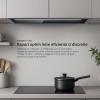 Hota incorporabila Kompatic by Turbionaire, Yara 90 KPYR90BIS, Motor 800mc/h, Clasa A++, Control prin Gesturi si Touch, Sistem anti-condens No Drip, Telecomanda, Functie curatare aer, Iluminare LED ajustabila, 90 cm, Negru mat