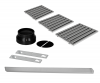 Hota semi-incorporabila Turbionaire Cook 90 Pro TCK90WPS, Motor Brushless 800 mc/h, Clasa energetica A++, Filtre Baffle Avansate din inox, Colector de grasimi, Control electronic, Iluminare Led, 3 viteze+Boost, 90 cm, Inox