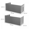 Kit masca tubulatura Turbionaire Chimney COOK 60 PRO pentru hota Turbionaire Cook 60 Pro, otel inoxidabil, telescopica