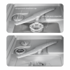 Masina de spalat vase compacta Turbionaire AVA 3 TPDSAVA3CTD, Rezervor apa 7 l detasabil,  6 programe, Indicator sare, Dedurizator apa, Pompa evacuare apa, Spalare eficienta tip 360°, Dubla posibilitate alimentare apa, 45cm, Alb