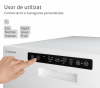 Masina de spalat vase compacta Turbionaire AVA 6 TPDSAVA6CT, 6 seturi, 6 programe, Clasa D, Mod eco, Indicator umplere sare, Indicator umplere agent de clatire, Dedurizator apa, Spalare eficienta tip 360°, Restart, 55 cm