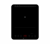 Plita electrica Kompatic by Turbionaire, KFE20SBT1, 2000W, Inductie,10 trepte de temperatura, 8 trepte de putere,Timer, Touch Control, Blocare pentru copii, Sticla ceramica neagra, Display LED