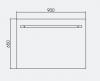 Suport anti-stropire BARAZZA cu maner din inox 90 cm