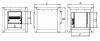 Ventilator CASALS centrifugal carcasat BOX BD19/19 M4 1/5