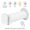 Ventilator cu recuperare de caldura Turbionaire Trend HRV 150 WMI, Schimbator ceramic izolat termic si fonic, Senzor de umiditate, Telecomanda, Timer, 8 viteze, Mod Sleep, Motor DC Brushless, 158 mm, Funcție Auto, Flux de aer reversibil