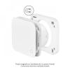 Ventilator cu recuperare de caldura Turbionaire Trend HRV 150 WMI, Schimbator ceramic izolat termic si fonic, Senzor de umiditate, Telecomanda, Timer, 8 viteze, Mod Sleep, Motor DC Brushless, 158 mm, Funcție Auto, Flux de aer reversibil
