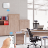 Ventilator cu recuperare de caldura Turbionaire Trend HRV 150 WMW, Conexiune WIFI, Recuperator ceramic, Senzor de umiditate, Telecomanda, Timer, 8 viteze, Mod Sleep, Motor DC Brushless, 150 mm, Funcție Auto, Flux de aer reversibil, Garantie 60 luni