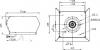 Ventilator de acoperis cu refulare verticala, din metal, Ruck DVA 250 E4P 31, cu comutator