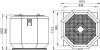 Ventilator de acoperis pentru bucatarii comerciale RUCK DVNI 560 D4