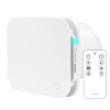 Ventilator de baie multifuncțional Turbionaire Trend Plus 120 WM, Telecomanda, Consum max. 5.5W, 7 viteze + Boost, Motor DC Brushless, Clapeta anti retur, Timer reglabil, Debit aer 150mc/h, Silentios, Diametru 120mm, Garantie 60 luni