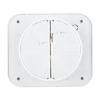 Ventilator baie Turbionaire TREND 100 SSS, Panou Frontal Inox, Presiune superioara pana la 35 Pa, Clapeta antiretur, Diametru racord 100mm, Silentios, Protectie IPX4, Aspiratie perimetrala, Design Minimalist