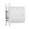 Ventilator de baie Turbionaire TREND 100 SWG, Panou frontal Alb Glossy, Presiune superioara pana la 35 Pa, Clapeta antiretur, Diametru racord 100mm, Silentios, Protectie IPX4, Aspiratie perimetrala, Design minimalist