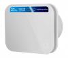 Ventilator baie Turbionaire TREND 120 SWM, Clapeta antiretur, Diametru racord 120mm, Silentios, Protectie IPX4, Aspiratie perimetrala, Design minimalist, Instalare flexibila, Panou frontal alb mat