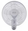 Ventilator de perete ARGO LOTUS, 50W, Display LED, Timer, Telecomanda, 3 trepte de viteza, 3 moduri de functionare, Panou de comanda digital, Oscilatie, Diametru 40 cm, Modul Sleep, Finisaj Alb, Eco