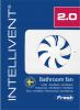 Ventilator FRESH Intellivent 2.0 de culoare alba, Garantie 5 ani, Timer reglabil, Auto-control al umiditatii, Consum 5 W, 134mc/h, Maxim 21 dB(A), Fabricatie Suedia