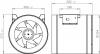 Ventilator RUCK diagonal intubat EL 560 EC 01 trifazic