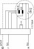 Ventilator RUCK RKW 100L cu comutator integrat si senzor de temperatura