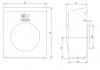 Ventilator Vortice CA 160 WE D E Ventilator Vortice CA 160 WE D E