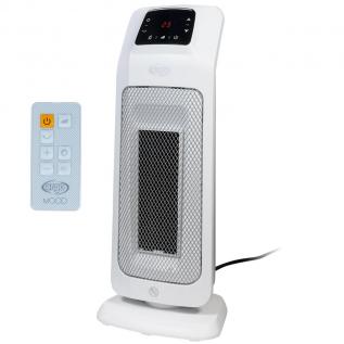 Aeroterma cu rezistenta ceramica ARGO MOOD 2000 W, IP21, Display, LED, Telecomanda, Termostat digital, Timer programabil, Oscilatie automata la 90 de grade, 2 trepte de putere