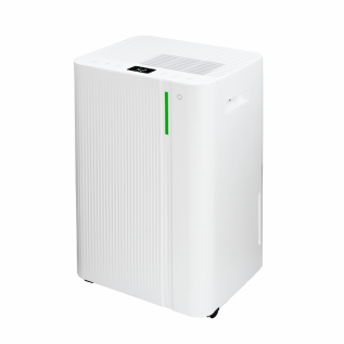 Dezumidificator Turbionaire LEVI 20 ION, 20 l/24h, Purificare prin Ionizare, Silentios, Garantie 3 ani, Rezervor 4.5l, Control digital tactil, Indicator luminos LED umiditate, Timer, Auto-restart Dezumidificator Turbionaire LEVI 20 ION, 20 l/24h, Purificare prin Ionizare, Silentios, Garantie 3 ani, Rezervor 4.5l, Control digital tactil, Indicator luminos LED umiditate, Timer, Auto-restart