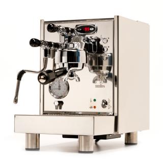 Espressor premium Bezzera BZ07 DE, dozare electronica, grup de extractie incalzit electric, schimbator de caldura incorporat HX, dublu manometru, pompa cu vibratii,  fabricat manual in Italia