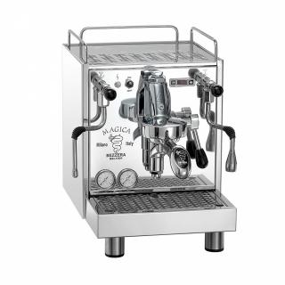 Espressor premium Bezzera Magica S MN PID, Control temperatura apa in boiler, Rezervor 4l, Grup de extractie F61, 2 manometre, Schimbator de caldura HX, Pompa cu vibratii, Fabricat manual in Italia