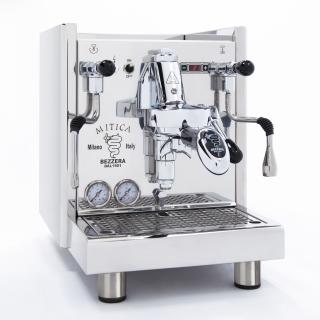 Espressor premium BEZZERA MITICA TOP MN PID LED, alimentare de la retea si rezervor 4l, pompa cu rotatii, presostat profesional, control temperatura apa in boiler, fabricat manual in Italia