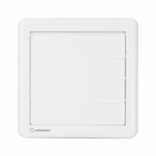 Grila gravitationala de exterior Turbionaire GG120 din ABS incastrabila cu diametrul racord D=120mm
