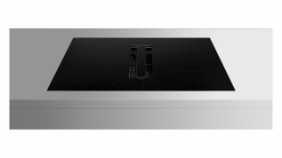 Hota cu aspiratie din blat, FALMEC ZERO, L=84cm, Motor 600 m³/h, Plita integrata inductie, Clasa A+, 9 niveluri, Boost, Control tactil si Slider, Senzor Pan, Blocare pentru copii,  Garantie 5 ani, Fabricatie Italia