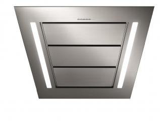 Hota de perete Falmec DIAMANTE, L=90cm, 800 mc/h,  Aspiratie perimetrala, Telecomanda-optional, Garantie 5 ani, Fabricatie Italia, Iluminat LED, Inox AISI 304 