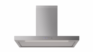 Hota de perete FALMEC PLANE PLUS L=90 cm, Culoare Alba, Motor 800 mc/h, Sistem de comunicare wireless intre plita si hota Falmec, Aspiratie perimetrala, Iluminare LED dimabila si Dynamic Control electronic, Fabricatie Italia, Garantie 5 ani