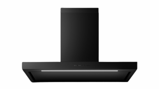 Hota de perete FALMEC PLANE PLUS L=90 cm, Culoare Neagra, Motor 800 mc/h, Sistem de comunicare wireless intre plita si hota Falmec, Aspiratie perimetrala, Iluminare LED dimabila si Dynamic Control electronic, Fabricatie Italia, Garantie 5 ani