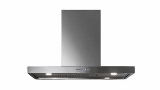 Hota de perete FALMEC PLANE PLUS NRS L=120 cm, cu Sistem de Reducere a Zgomotului, Culoare Inox, Motor 800 mc/h, Sistem de comunicare wireless intre plita si hota Falmec, Aspiratie perimetrala, Iluminare LED dimabila si Dynamic Control electronic, 