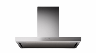Hota de perete FALMEC PLANE PLUS NRS L=90 cm, cu Sistem de Reducere a Zgomotului, Culoare Inox, Motor 800 mc/h, Sistem de comunicare wireless intre plita si hota Falmec, Aspiratie perimetrala, Iluminare LED dimabila si Dynamic Control electronic