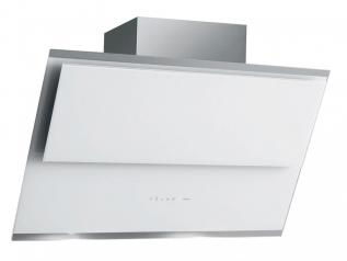 Hota de perete FALMEC VERSO NRS, Culoare alba, Noise reduction System, Nivel de zgomot maxim 54dB, L=85cm, 800mc/h,  Garantie 5 ani, Touch Control, Functie 24 h, LED, Fabricatie Italia, Dubla aspiratie