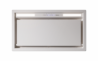 Hota Incorporabila FALMEC GRUPPO INCASSO PLUS 50, Alba, Motor 800 mc/h, Sistem de comunicare wireless intre plita si hota Falmec, Aspiratie perimetrala, Iluminare LED Dimabila si Dynamic, Fabricatie Italia, Garantie 5 ani