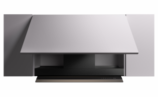 Hota incorporabila FALMEC VIRGOLA NO-DROP Touch Black, L=75cm, Sistem anti-condensare patentat No-Drop, Motor 800m³/h, Fabricatie Italia. Garantie 5 ani, Iluminare LED Dynamic si Dimabil