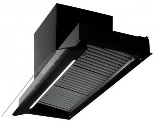 Hota incorporabila FALMEC VIRGOLA NO-DROP Comfort, L=60cm, Motor 800m³/h, Sistem anti-condensare patentat No-Drop, Clasa A,  Fabricatie Italia. Garantie 5 ani, Iluminare LED Dynamic si Dimabil, Negru