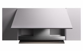 Hota incorporabila FALMEC VIRGOLA Touch, L=120cm, Neagra, Motor 800m³/h, Touch Control , Fabricatie Italia. Garantie 5 ani, Iluminare LED Dynamic si Dimabil,