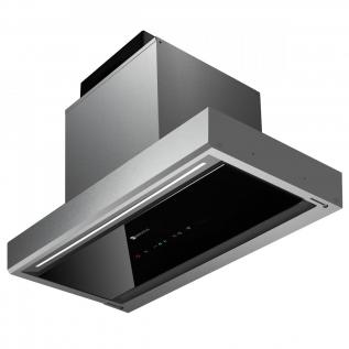 Hota incorporabila Kompatic by Turbionaire, Yara 60 KPYR60BIS, Motor 800mc/h, Clasa A+, Control prin Gesturi si Touch, Sistem anti-condens No Drip, Telecomanda, Functie curatare aer, Iluminare LED ajustabila, 60 cm, Inox